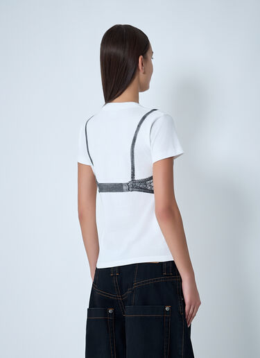 LN-CC® - VAQUERA: Bra Printed T-Shirt - White VAQUERA Bra Printed T-Shirt White vaq0262007