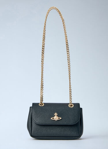 LN-CC® - Vivienne Westwood: Small Chain Purse - Black Vivienne Westwood Small Chain Purse Black vvw0264020