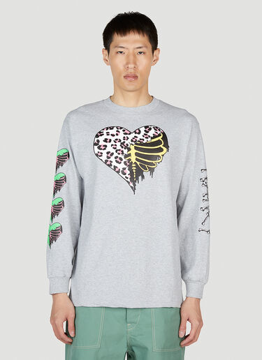 LN-CC® - Nancy: Emo Sweatshirt - Grey Nancy Emo Sweatshirt Grey ncy0153004