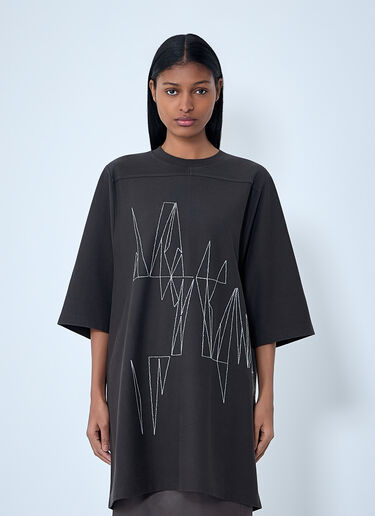 Moncler + Rick Owens ジャンボTシャツ グレー mcs0363018