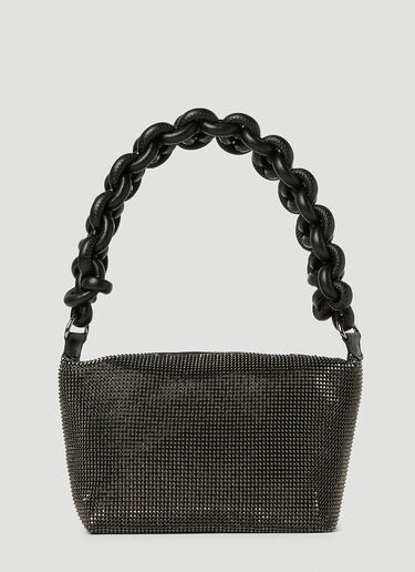 LN-CC® - KARA: Cobra Pouch Shoulder Bag - Black KARA Cobra Pouch Shoulder Bag Black kar0252005