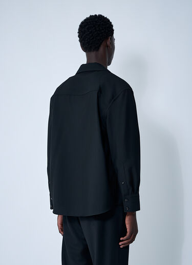 Bottega Veneta Light Wool Shirt Black bov0160002