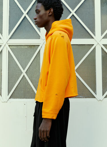 LN-CC® - Liberal Youth Ministry: Lifeguard Distressed Hooded Sweatshirt - Orange Liberal Youth Ministry Lifeguard Distressed Hooded Sweatshirt Orange lym0154009