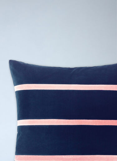 LN-CC® - Christina Lundsteen: Striped Velvet Cushion - Multicolour Christina Lundsteen Striped Velvet Cushion Multicolour wps0691944
