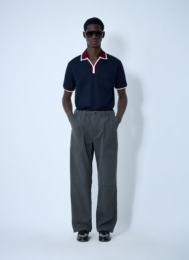 Gucci Faded Canvas Pants Black guc0161003