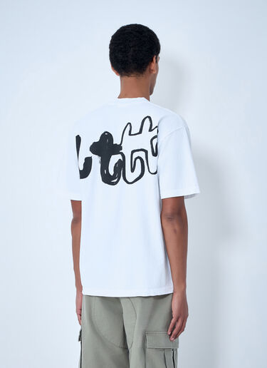 LN-CC® - b.Eautiful x LTTT: Puffy Fish T-Shirt - White b.Eautiful x LTTT Puffy Fish T-Shirt White bea0363002