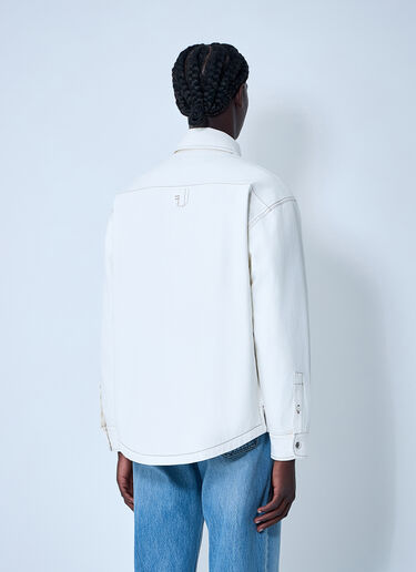 Jacquemus La Chemise Boulanger Shirt White jac0162007