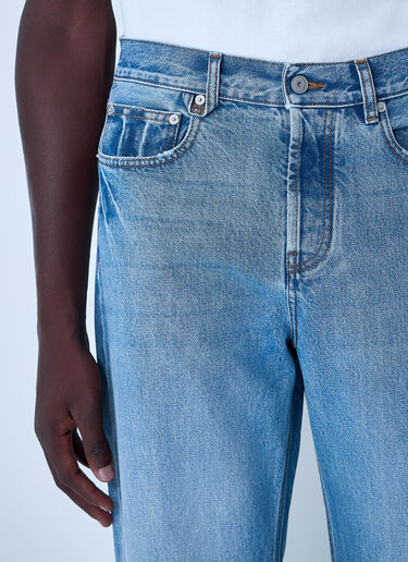 LN-CC® - Jacquemus: Le De-Nimes Droit Jeans - Blue Jacquemus Le De-Nimes Droit Jeans Blue jac0162014