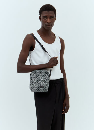 LN-CC® - Bao Bao Issey Miyake: Voyager One-Tone Shoulder Bag - Grey Bao Bao Issey Miyake Voyager One-Tone Shoulder Bag Grey bao0157001
