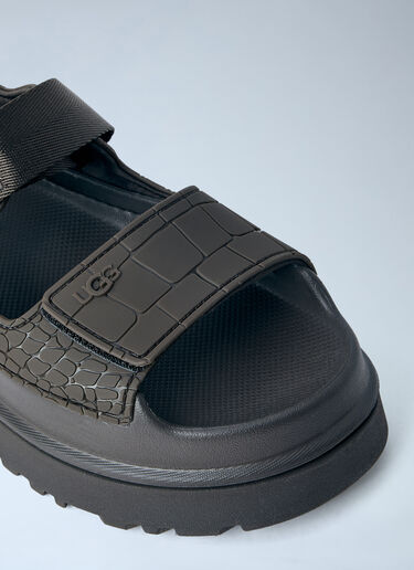 UGG W Goldenglow Embossed Sandals Brown ugg0264020