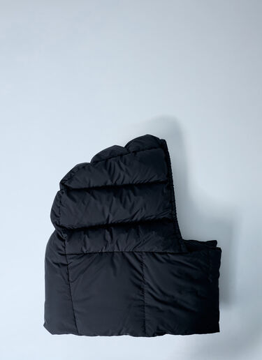 Moncler 尼龙连帽围巾  黑色 mon0262019