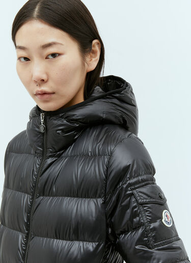 LN-CC® - Moncler: Gles Short Down Jacket - Black Moncler Gles Short Down Jacket Black mon0255014