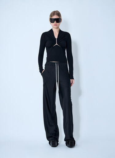 Rick Owens Bias Drawstring Pants Black ric0261010