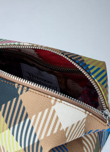 LN-CC® - Vivienne Westwood: Orb Motif Comestic Bag - Beige Vivienne Westwood Orb Motif Comestic Bag Beige vvw0263027