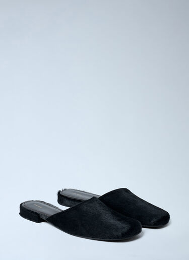 LN-CC® - The Row: Penelope Mules - Black The Row Penelope Mules Black row0262031