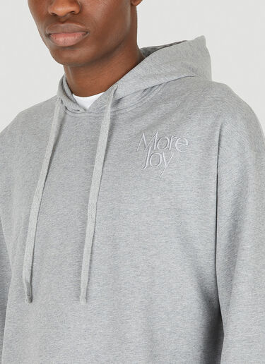 LN-CC® - More Joy: Cropped Hooded Sweatshirt - Light Grey More Joy Cropped Hooded Sweatshirt Light Grey mjy0347015