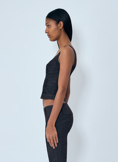LN-CC® - Miss Sixty x KNWLS: Ruched Top - Black Miss Sixty x KNWLS Ruched Top Black msk0263019
