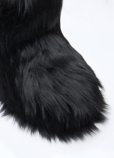 LN-CC® - Moon Boot: Icon Yeti Mid Boots - Black Moon Boot Icon Yeti Mid Boots Black mnb0260002