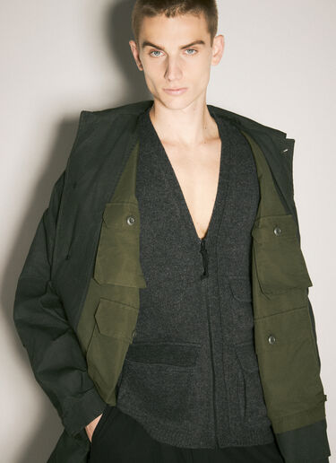 LN-CC® - Comme des Garçons Homme: Twill Coat - Green Comme des Garçons Homme Twill Coat Green cdh0158002