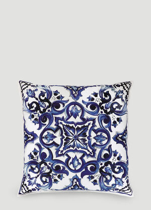 Dolce & Gabbana Casa Canvas Cushion medium Multicoloured wps0690032