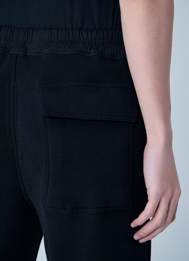 LN-CC® - Rick Owens: Dietrich Drawstring Pants - Black Rick Owens Dietrich Drawstring Pants Black ric0163021