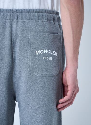 LN-CC® - Moncler x FRGMT Hiroshi Fujiwara: Logo Patch Track Pants - Charcoal Moncler x FRGMT Hiroshi Fujiwara Logo Patch Track Pants Charcoal mfr0160059