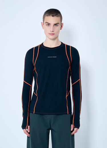 RUNNING ORDER Slater Long-Sleeve Top Black run0359008