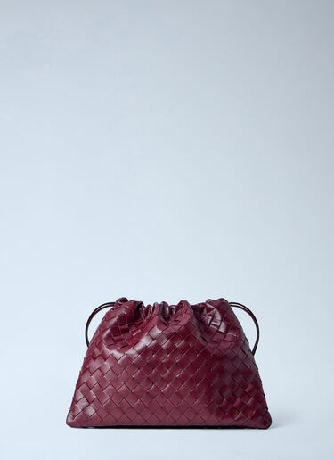 LN-CC® - Bottega Veneta: Intrecciato Leather Dustbag - Burgundy Bottega Veneta Intrecciato Leather Dustbag Burgundy bov0263027