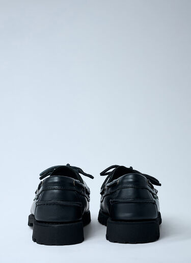 LN-CC® - Sebago: Ranger Waxy Boat Shoes - Black Sebago Ranger Waxy Boat Shoes Black seb0162002