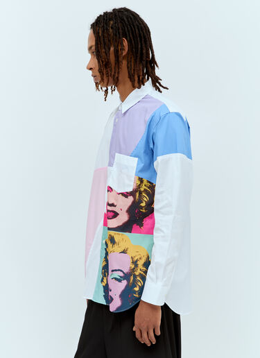 LN-CC® - Comme des Garçons SHIRT: x Andy Warhol 波普艺术衬衫 - 白色 Comme des Garçons SHIRT x Andy Warhol 波普艺术衬衫 白色 cdg0156002