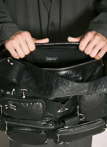 LN-CC® - Balenciaga: Superbusy Large Sling Bag - Black Balenciaga Superbusy Large Sling Bag Black bal0158018
