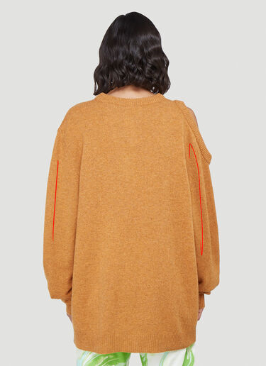 Aries Cut-Out Sweater Orange ari0242008