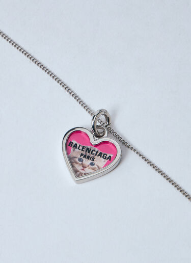 Balenciaga Darling Necklace Silver bal0360007