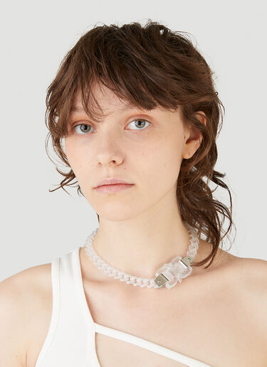 LN-CC® - 1017 ALYX 9SM: Transparent Chain Necklace - White 1017 ALYX 9SM Transparent Chain Necklace White aly0245041
