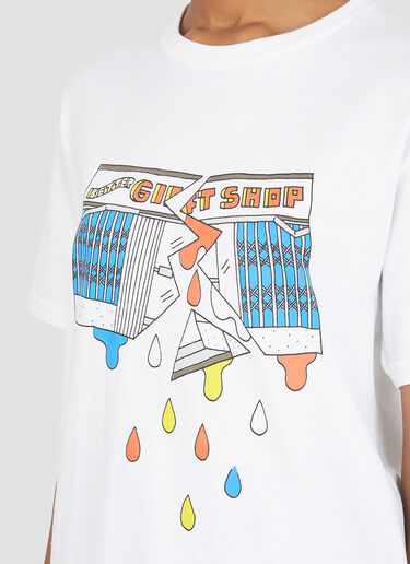 LN-CC® - Better Gift Shop: Broken Gift Shop T-Shirt - White Better Gift Shop Broken Gift Shop T-Shirt White bfs0346005