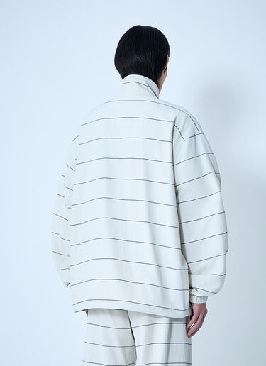 LN-CC® - Balenciaga: Tracksuit Jacket - White Balenciaga Tracksuit Jacket White bal0163002