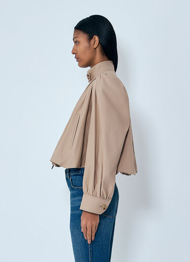 LN-CC® - Chloé: Cotton Jacket - Beige Chloé Cotton Jacket Beige chl0263013