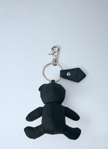 Vivienne Westwood Bear Keychain with Logo Plaque Black vvw0164005