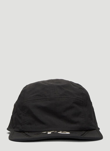 LN-CC® - Y-3: Foldable Logo Cap - Black Y-3 Foldable Logo Cap Black yyy0136026