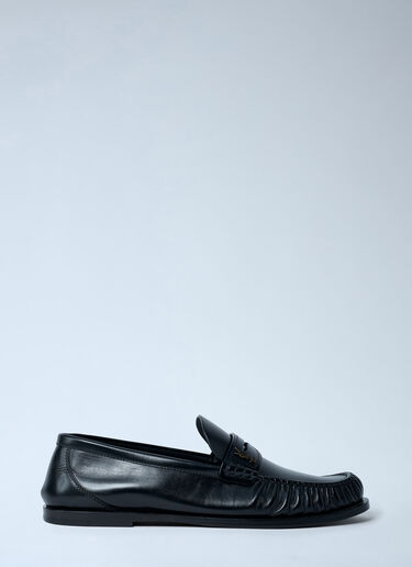 LN-CC® - Saint Laurent: Laurent Loafers - Black Saint Laurent Laurent Loafers Black sla0162037