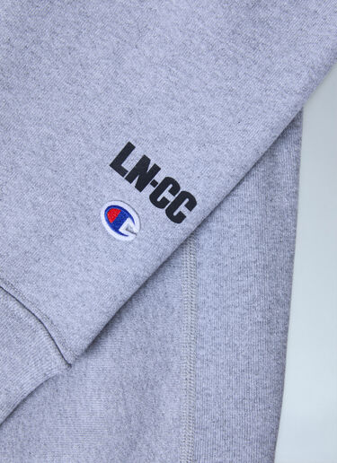 LN-CC® - Champion x LN-CC 'DALSTON': Dalston MADE IN USA Sweatshirt - Grey Champion x LN-CC 'DALSTON' Dalston MADE IN USA Sweatshirt Grey cha0362050
