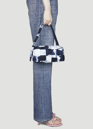 Bottega Veneta Cassette Shoulder Bag Navy bov0255080