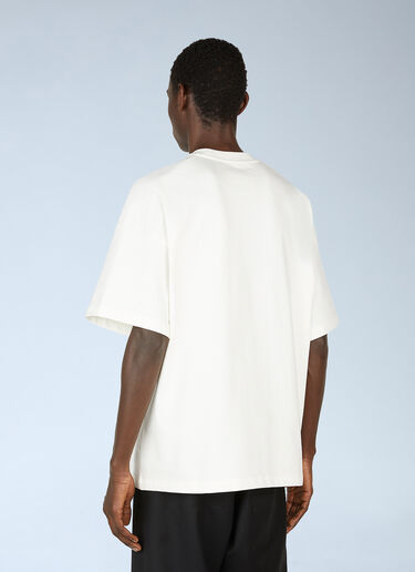 Jil Sander 徽标印花 T 恤 白色 jil0151033
