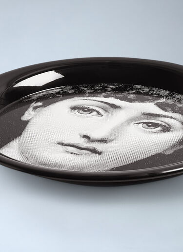 LN-CC® - Fornasetti: Tema E Variazioni N.1 Tray - Black Fornasetti Tema E Variazioni N.1 Tray Black wps0691854