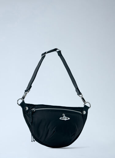 LN-CC® - Vivienne Westwood: City Crossbody Bag - Black Vivienne Westwood City Crossbody Bag Black vvw0163018