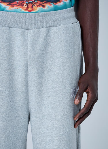 Awake NY Logo Motif Track Pants Light Grey awk0160008