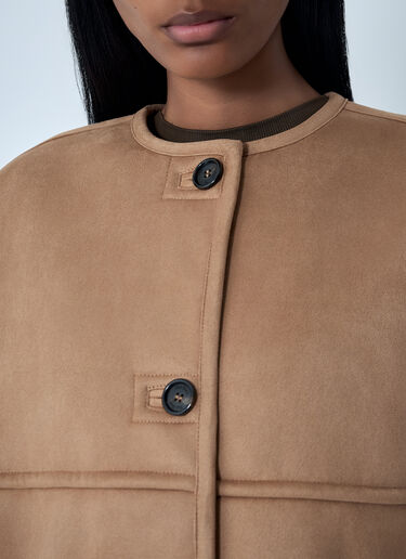 Max Mara ザザポンチョジャケット キャメル max0262030