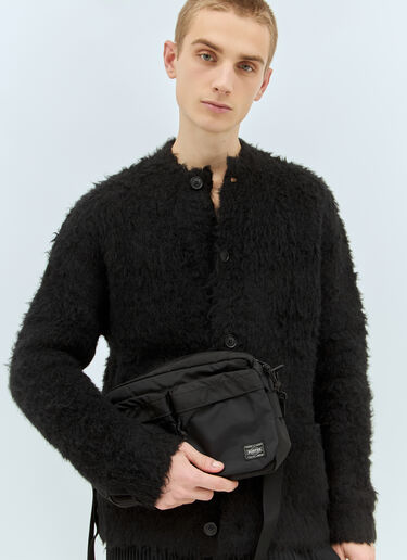 LN-CC® - Porter-Yoshida & Co: Small Force Shoulder Bag - Black Porter-Yoshida & Co Small Force Shoulder Bag Black por0358002