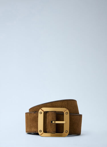 Acne Studios 方形扣可翻转腰带 棕色 acn0264018