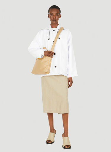 LN-CC® - KASSL Editions: Sailor Short Jacket - White KASSL Editions Sailor Short Jacket White kas0249008